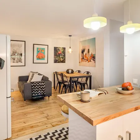 公寓 Joivy Bohemian Flat With Study Near The Centre